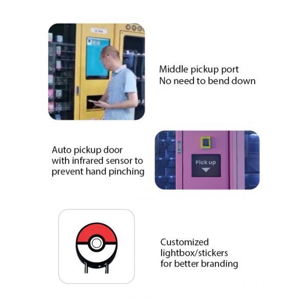 Monster Collection Vending Machine Customizable For Single Cards Booster Packs Sealed Booster Boxes