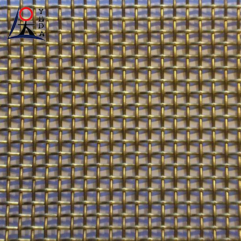 EMF RF Shielding Woven 200 Mesh Copper Wire Mesh Copper Filter Mesh Fabric Screen