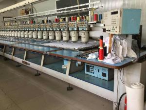 China Barudan Second Hand Computerised Embroidery Machine 7 Needles 220V wholesale
