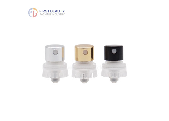 Screw Aluminum Perfume Atomizer FEA13 Silver Crimp Spray Pump Color Custom