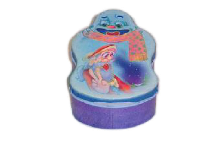 Special Design Gift Tin Can Color Printing For Christmas Candy Storage