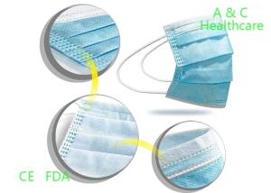 China Disposable Surgical Medical Protective Face Mask With Tie And Anti Fog Visor wholesale
