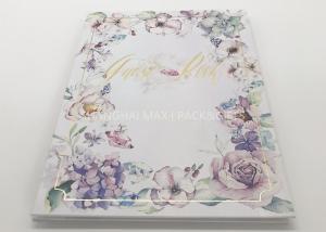 China Blank 12x12 Personalized Wedding Scrapbook Albums Wedding Guest Signature Elegant wholesale
