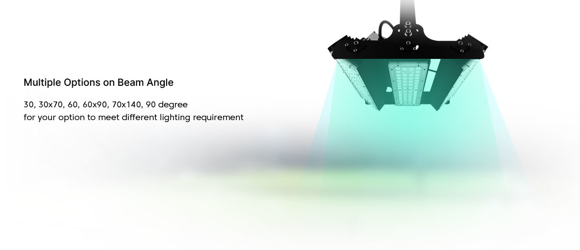High Lumen Outdoor LED Stadium Lights 250W LED Industrial Lighting