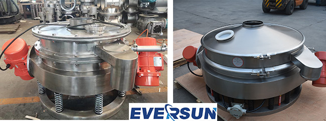 Stainless Steel Straight Row Screen Vibrating Sieve With Direct Discharge