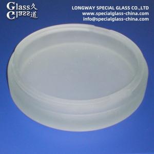 China Customized Frosted Soda Lime Glass Light Covers / Lighting Glass Cover wholesale