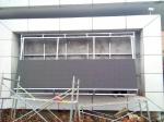Curved Billboard Advertising LED Display Screen , 6500 Nits Full Color Video