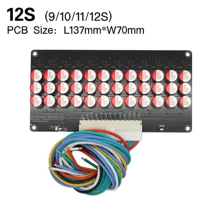 5A Active Balancer BMS 3S 4S 5S 6S 7S 8S 10S 12S Lifepo4 LTO Lithium Battery Equalizer