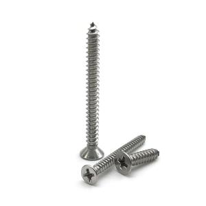 China Stainless Steel Concrete Screw 7.5mm X 200mm Flat Head Screws Grade 8.8 Harden Metric wholesale