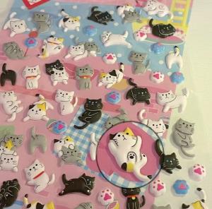 China Cartoon 3d Stickers Customized Environmentally Friendly Materials Repeatedly Pasted wholesale