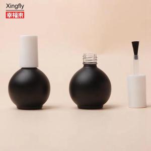 China Smooth Surface 5ml Nail Polish Bottle Multicolor Glass Base Material wholesale