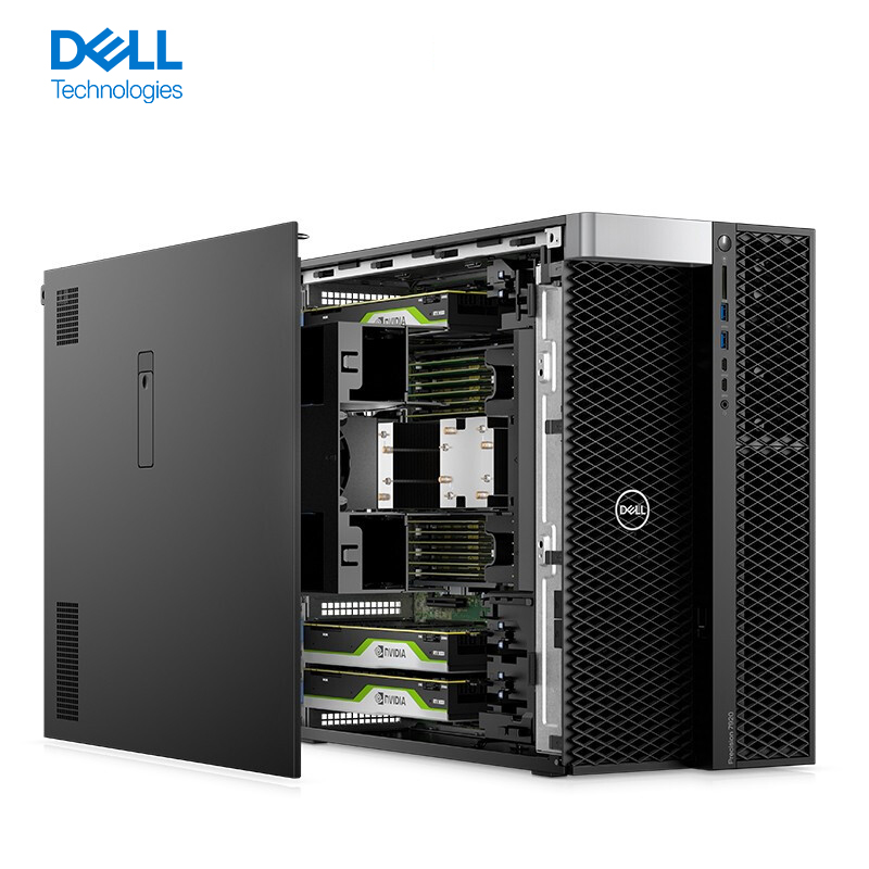 128G Memory 8 TB Hard Drive Dell Precision T7920 Tower Intel Gold 6248*2 RTX A6000-48G