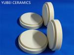 Ivory 99% Alumina Ceramic Round Plate , Alumina Ceramic Disk
