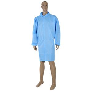 China Medical Disposable Laboratory Coats / Disposable Lab Gown Anti Static wholesale