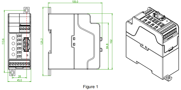 Acrel AGF-M20T Multi Circuit Dc Monitoring Device Photovoltaik Energy Manager Multi Channels Solar PV String Monitor