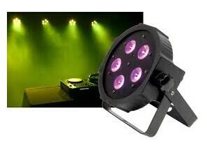 China 5*10w 4in1 led flat par/popluar stage effect light/dmx sounds ktv bar show times wholesale
