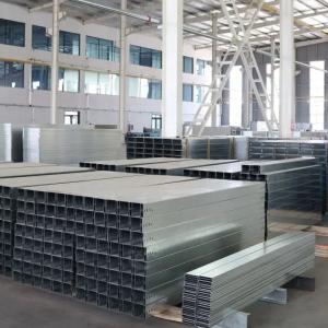 China Galvanized Wall Mounted Trough Cable Tray with Customizable Height wholesale