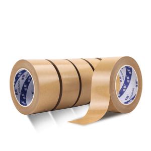 China Strong Viscosity Pressure Sensitive Kraft Tape Water Activate Anti Tear Custom wholesale