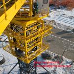 Yuanxin 4808 small tower crane sale for Dubai