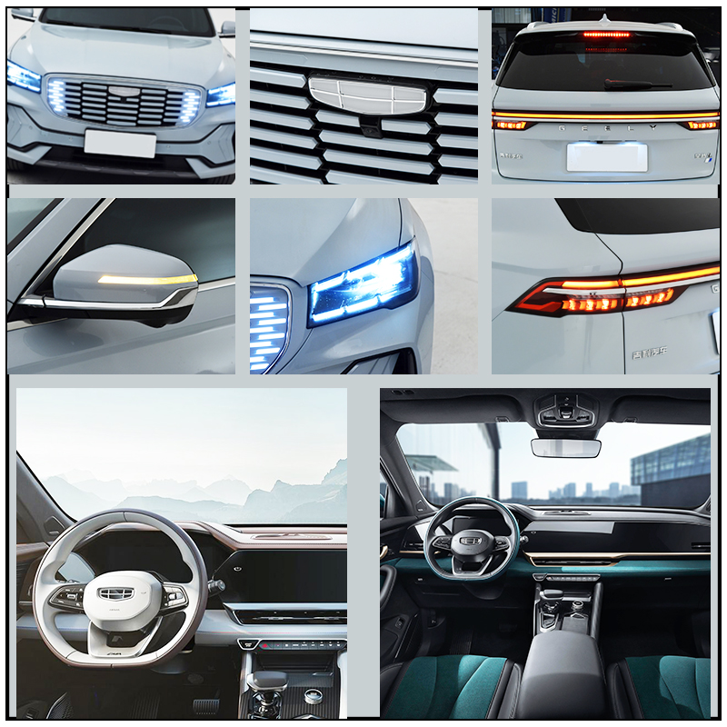 2023 Geely Xingyue L 4 Wheels 5 Seats 2.0T High Speed Gasoline Suv Car For Adult Used Gasoline Car Sunroof Included