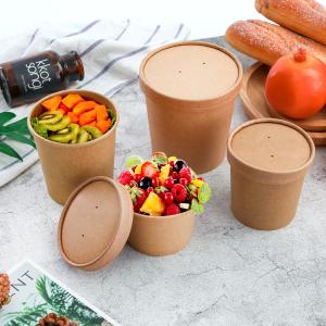 China TUV Personalised Cardboard Takeaway Boxes UV Coating 500ml Food Containers wholesale