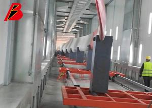 China Wind Blade Baking 10um Industrial Spray Booth With Side Exhaust wholesale