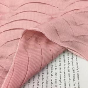 China 100-250gsm Polyester Textile Crepe Woven Fabric Crinkle Satin Wrinkled Creasing wholesale