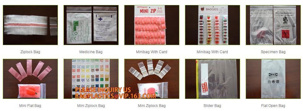 Mini K zipper bag Reclosable Apple Bags colorful mini bag, mini apple bags mini plastic zipper PACKAGE CORN STARCH