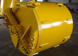 China 1000mm Rock Drilling Bucket Double Bottom And Double Opening wholesale