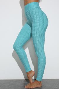 China Mint Gym Athleisure High Waist Tummy Control Gym Leggings wholesale