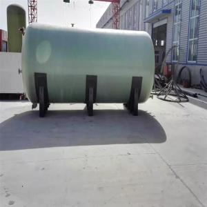 China Cylindrical Durable FRP Horizontal Tank Filament Winding Water Reservoir wholesale