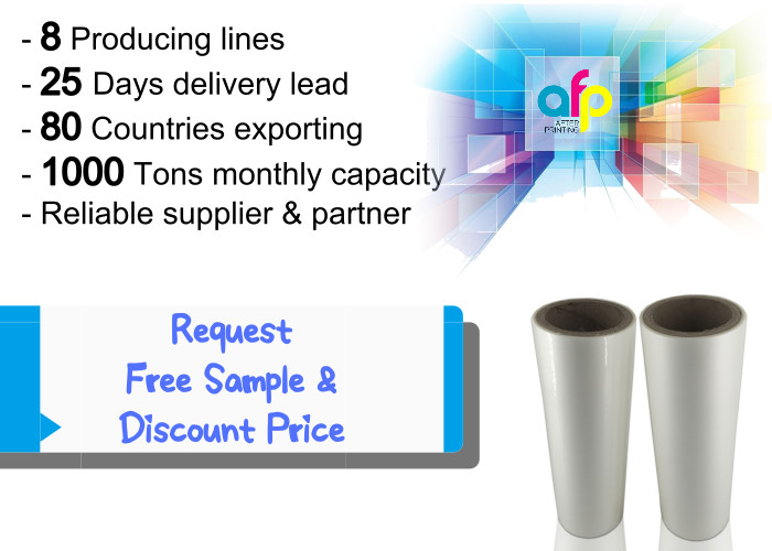 Leading Professional Glossy Matt Film Lamination Roll Manufacturer