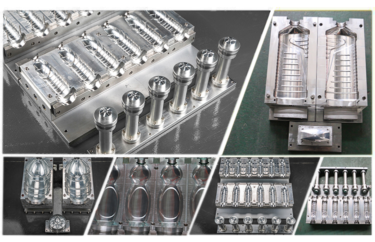8 Cavity Automatic Plastic Bottle Blowing Machine K8 14000-18000BPH