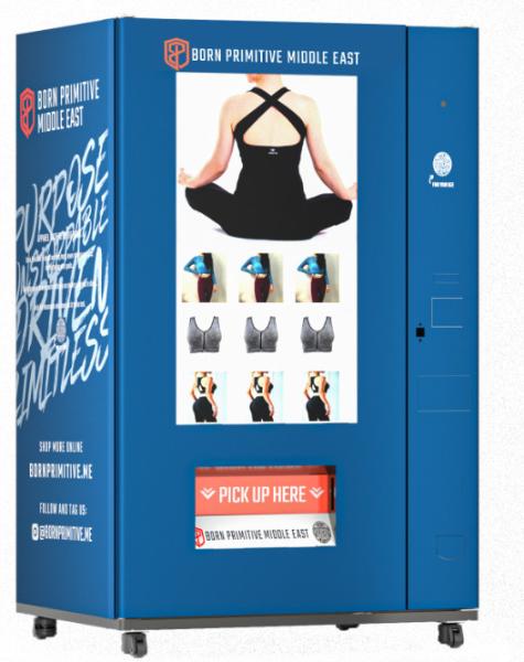 Automatic Clothing Vending Machine Fitness Tight Suit T Shirt Swimming Wear