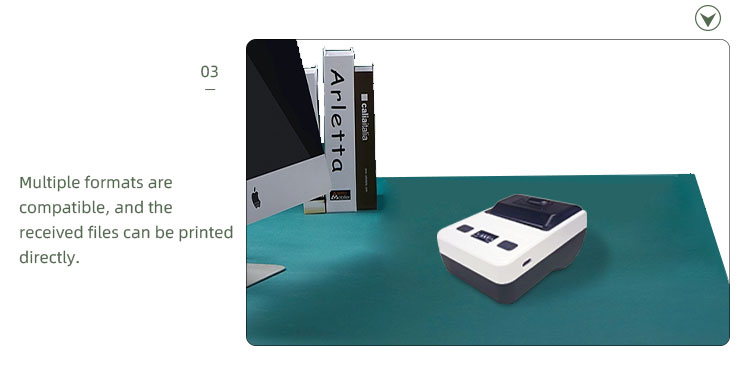 Small Size Thermal Paper Printer Products Status Stock Max. Resolution 203 Dots/line