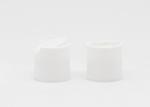Shampoo Bottle Plastic Dispensing Caps , 18mm Press Disc Top Cap