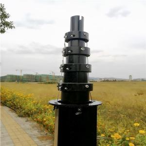 China Winch Up Aluminum Sectional Pole TV Antenna Mast wholesale