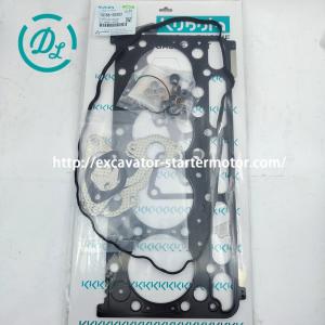 China Kit Gasket Uppe 1G78899353 Kubota V2403 V2203 Excavator Engine Parts wholesale