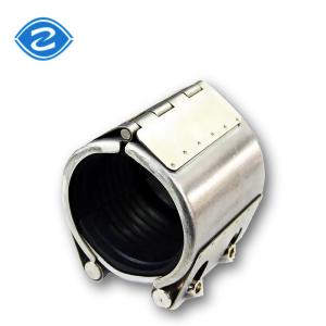China Natural Gas Pipe Repair Clamps 3/4&quot; 1/2&quot; Tooth Ring Flexible Ss304 Stainless Steel Hdpe wholesale