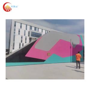China Commercial Outdoor Climbing Wall Security Rock Wall Playground Equipment Anti UV wholesale