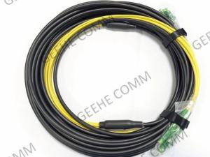 China 4 Fiber singlemode breakout cables,12m wholesale