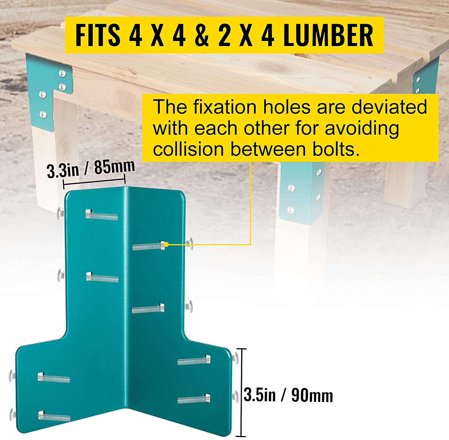 Steel Work Bench Brackets DIY Heavy Duty Craft Table Work Benches for Garage