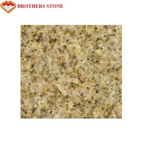 China Natural Stone Flamed Granite Stone G682 Yellow Sand Granite Strong Stain Resistance wholesale