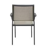 Aluminum Tube Contemporary Table Chairs