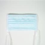 Fiberglass Free Triple Layer Flat Tie - On Face Mask