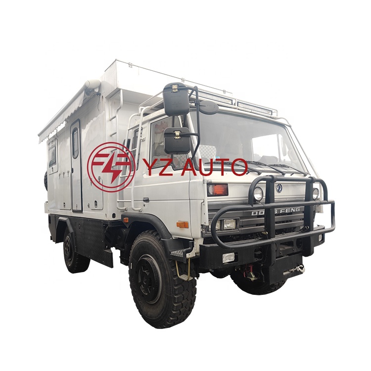 Off Road Tour Travel Mini Bus 4x4 6 Seats RVs Campers Truck Motorhome Camper Van with 1