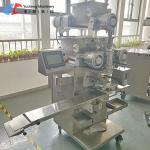 PLC 2KW Industrial Meatball Maker Automatic Encrusting Machine High Accurate
