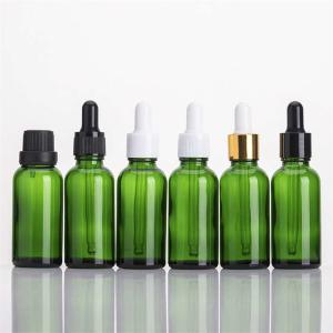 China Multiscene Green Essential Oil Glass Bottles Odorless 5ml 15ml 100ml wholesale