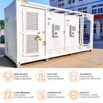 Industrial Containerized Battery Energy Storage System 400V - 800V For Peak