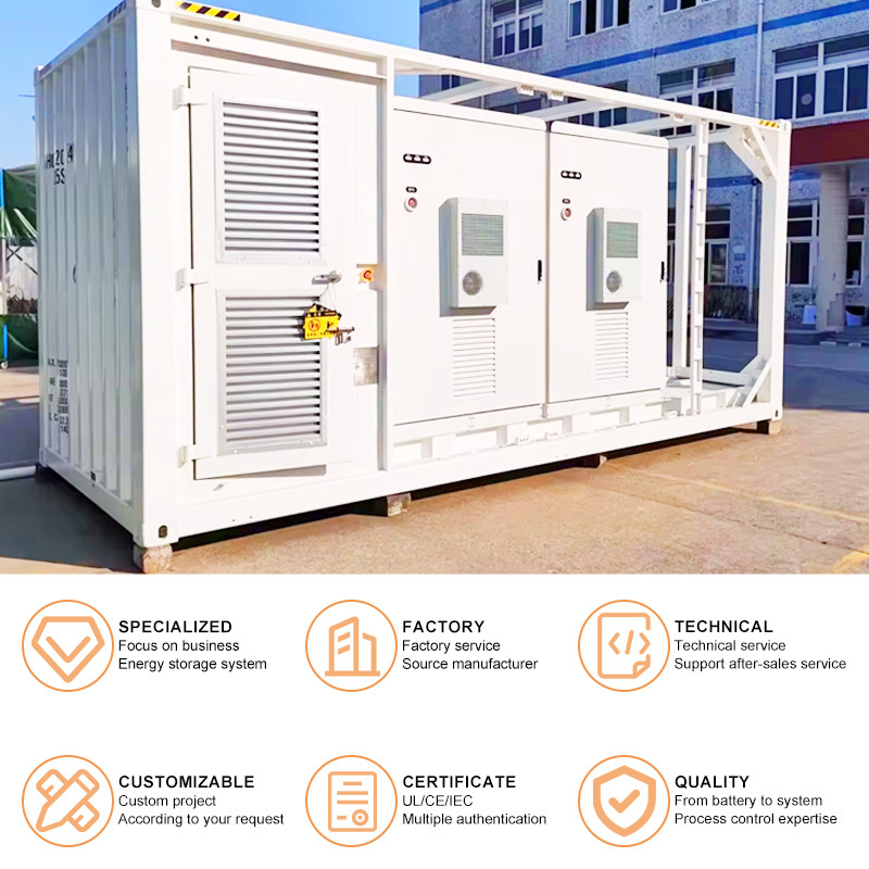 LiFePO4 Battery Energy Storage Container 1MWh Solution for Power Grid Stabilization